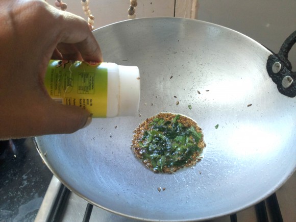 Add asafoetida 
