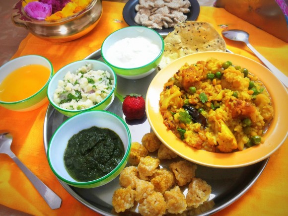 Mix vegetables khichadi 