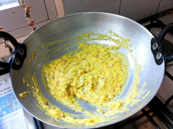 Ground paste will change the color 