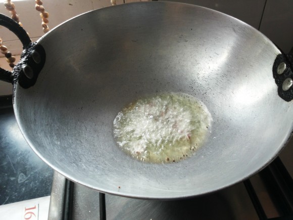 Add remaining chopped garlic 