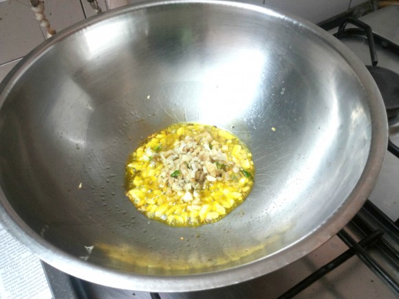 Add garlic, and ginger