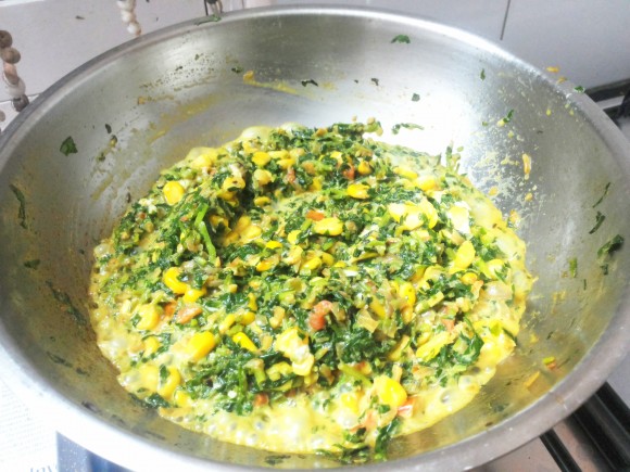 and cook again on medium flame till liquid dries up 