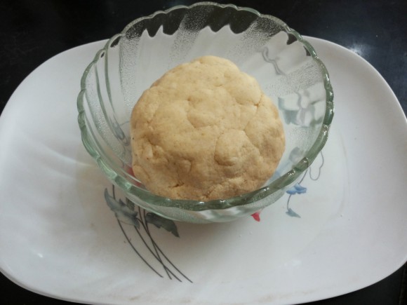 stiff dough.
