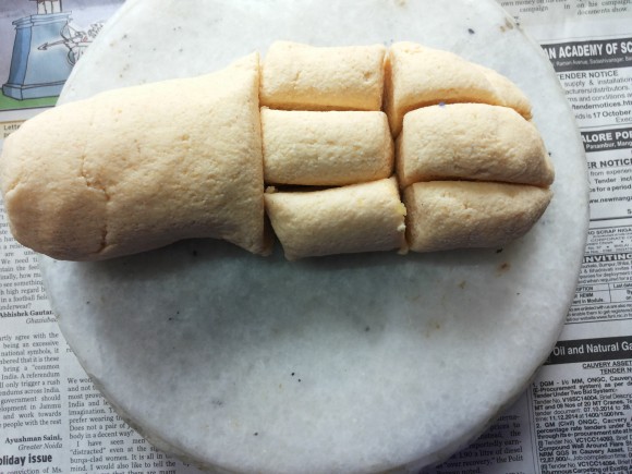 Divide in to 4-6 equal parts