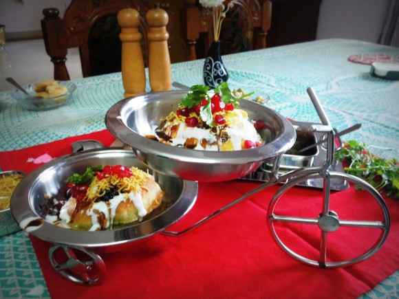 Raj kachori (Royal chat from Rajasthan)