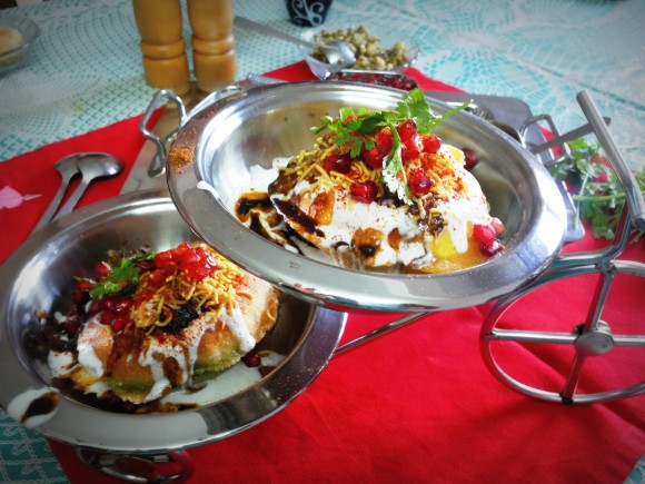 Raj kachori (Royal chat from Rajasthan)