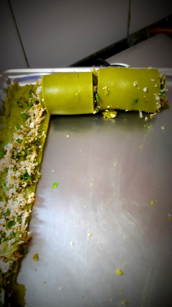 roll each strip tightly.