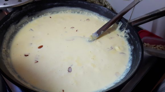 add saffron and green cardamom