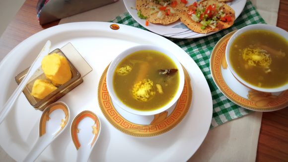 Mutton soup (lamb legs/paya soup)