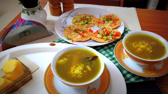 Mutton soup (lamb legs/paya soup)