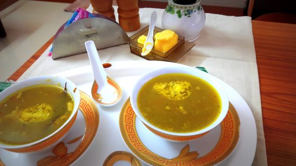 Mutton soup (lamb legs/paya soup)