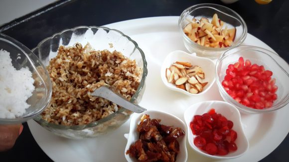 put all ingredients, mix them well