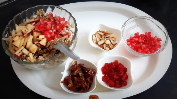 put all ingredients, mix them well