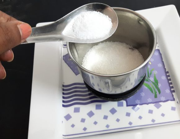 Blend the pulp along with sugar and salt