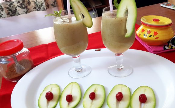 Aam ka panna (raw mango panna/green mango drink)