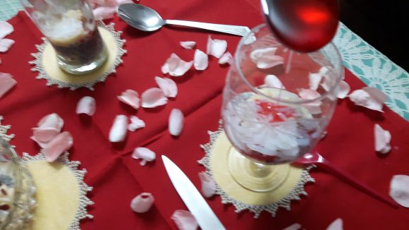 Arranging the kulfi – faluda