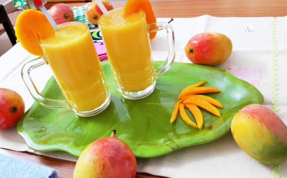 Mango milk shake