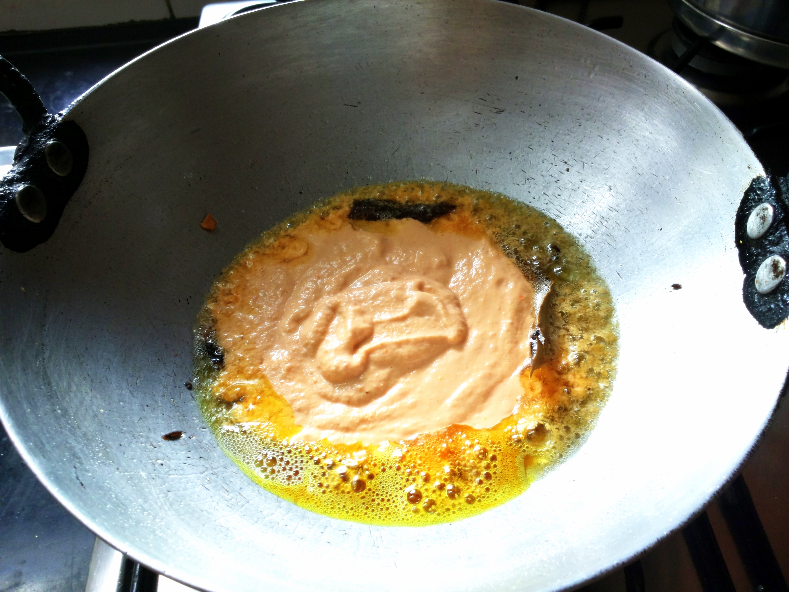 add grounded fine paste