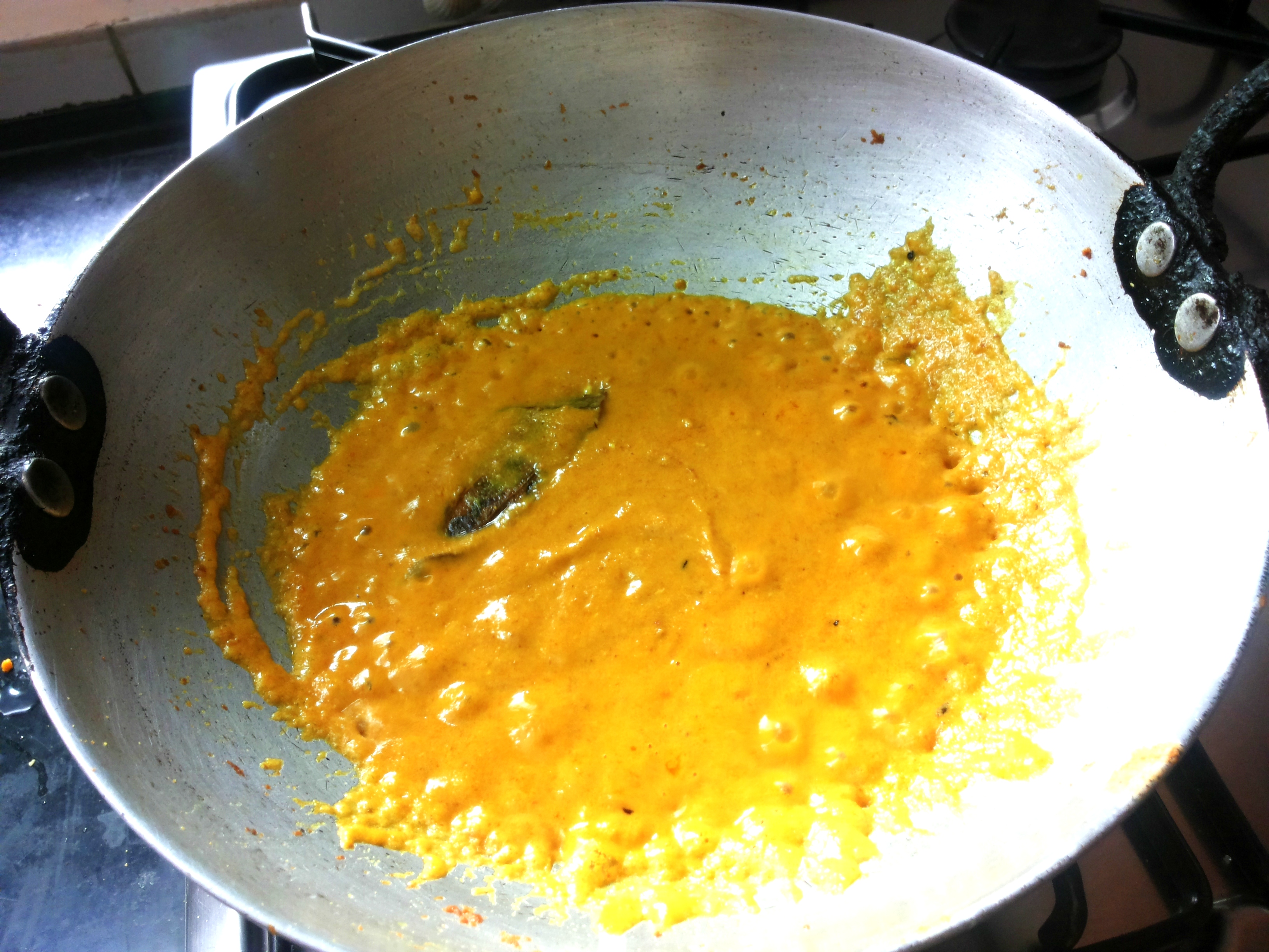 Boil the gravy