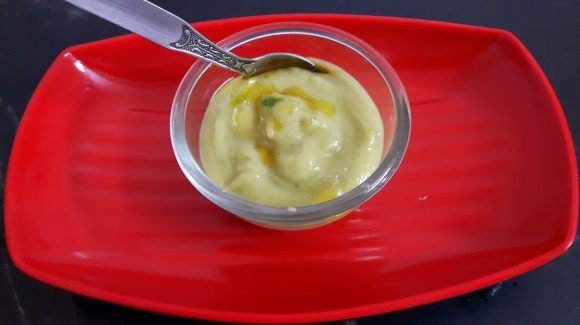 Skin of raw banana chutney (Kele ke chhilke ki chutney)