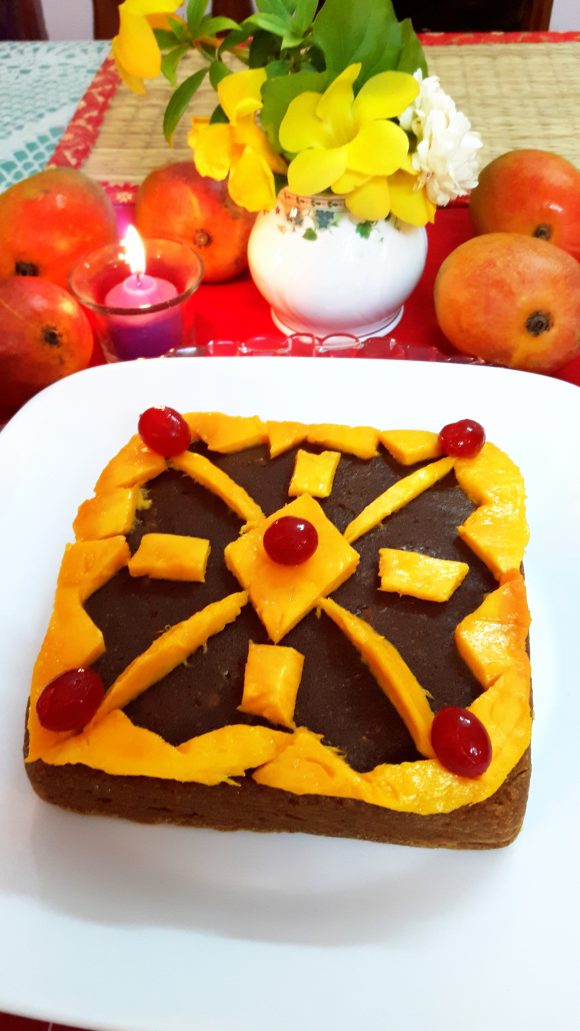 Mango cake (eggless)