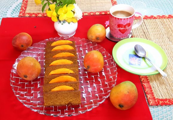 Mango Sooji/rava cake (eggless)