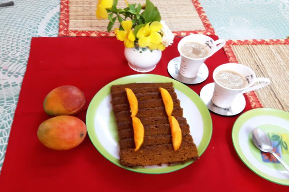 Mango cake (eggless)