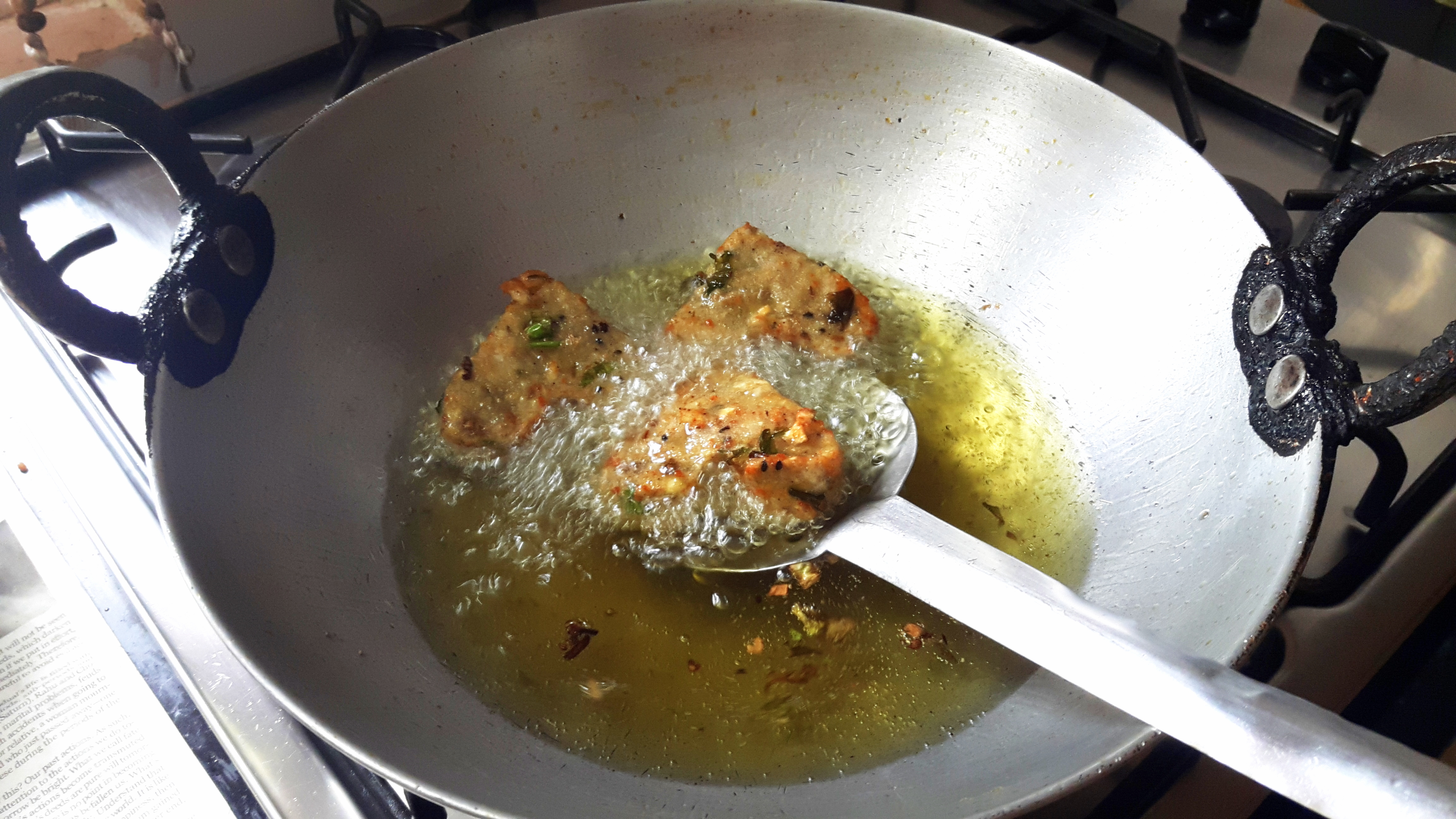 Deep fry the cutlets