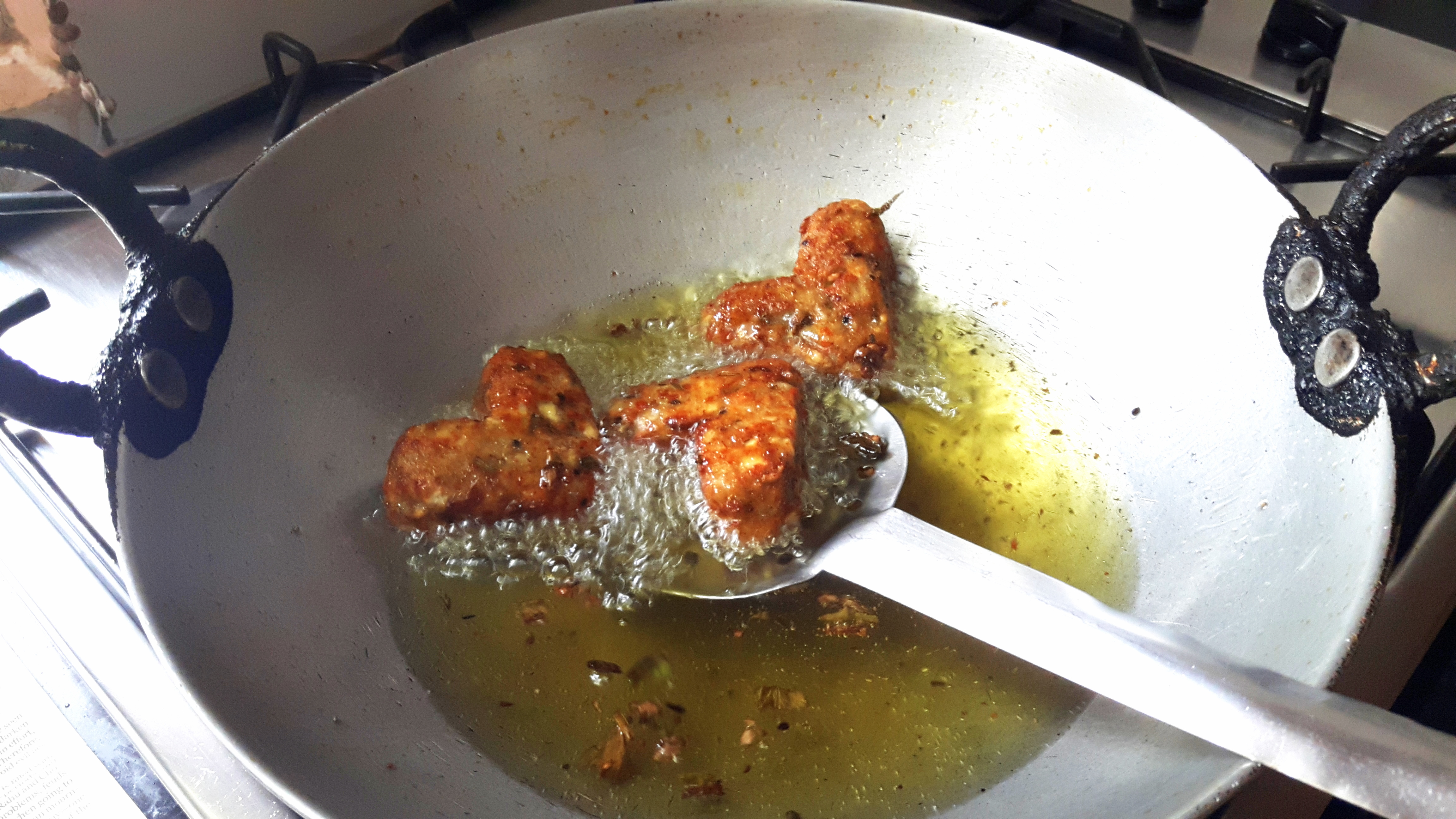 Deep fry the cutlets