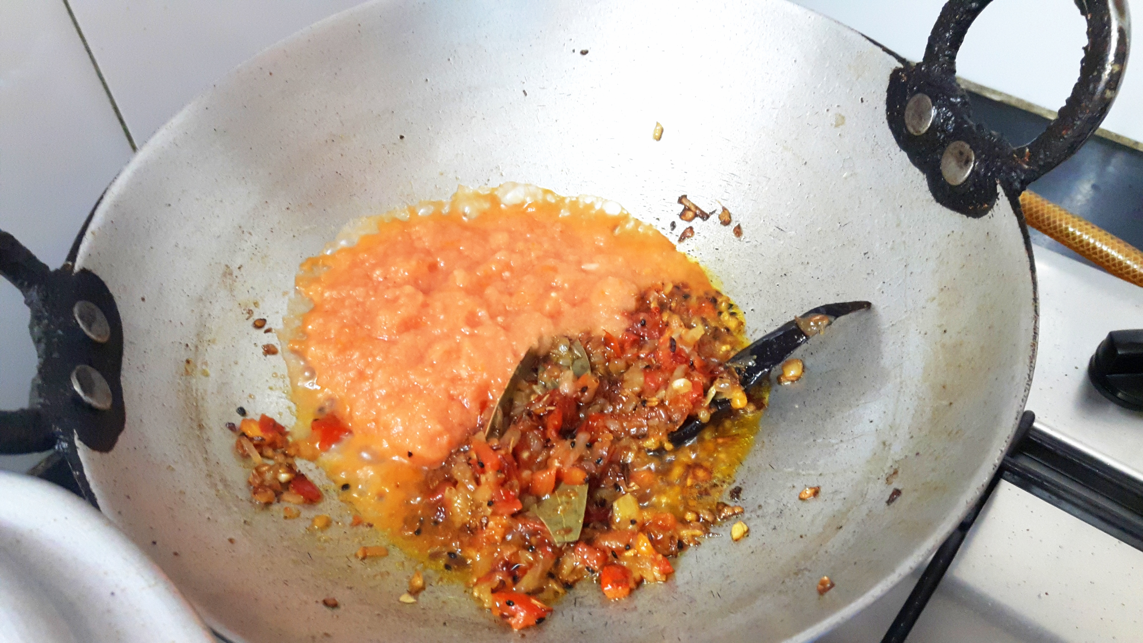 Add wet masala