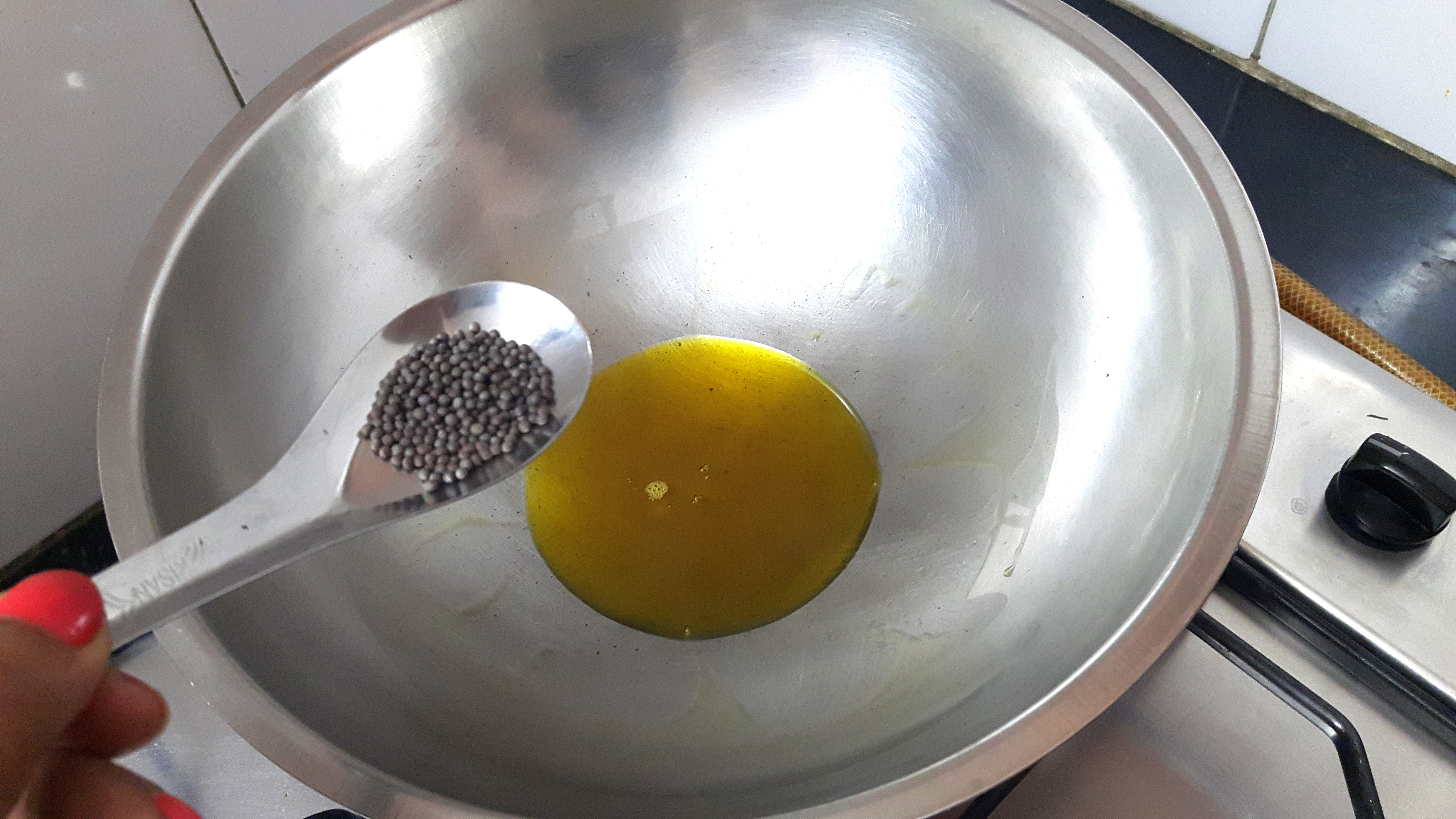 add mustard seed,