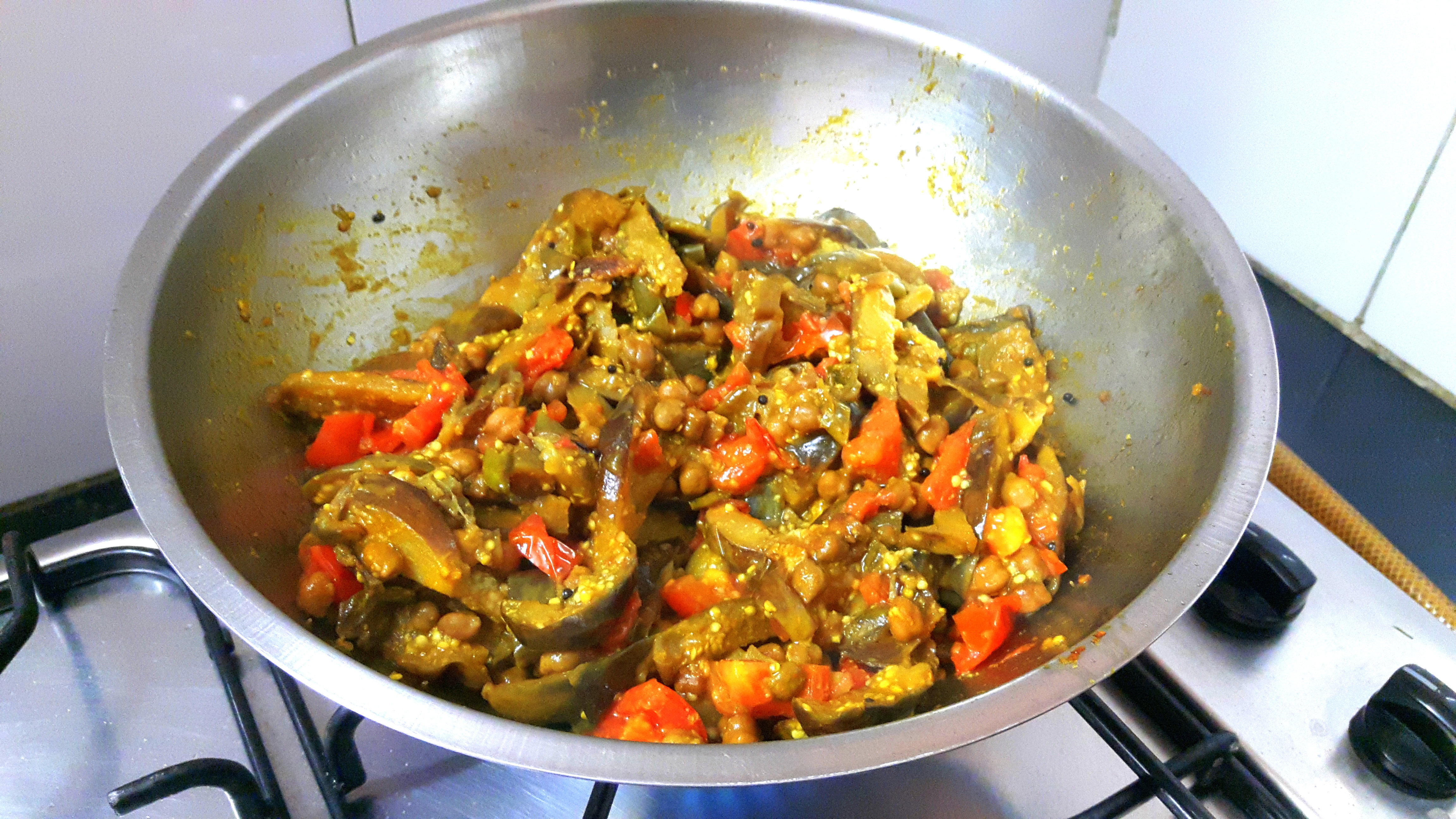 cover the lid again till vegetables are done