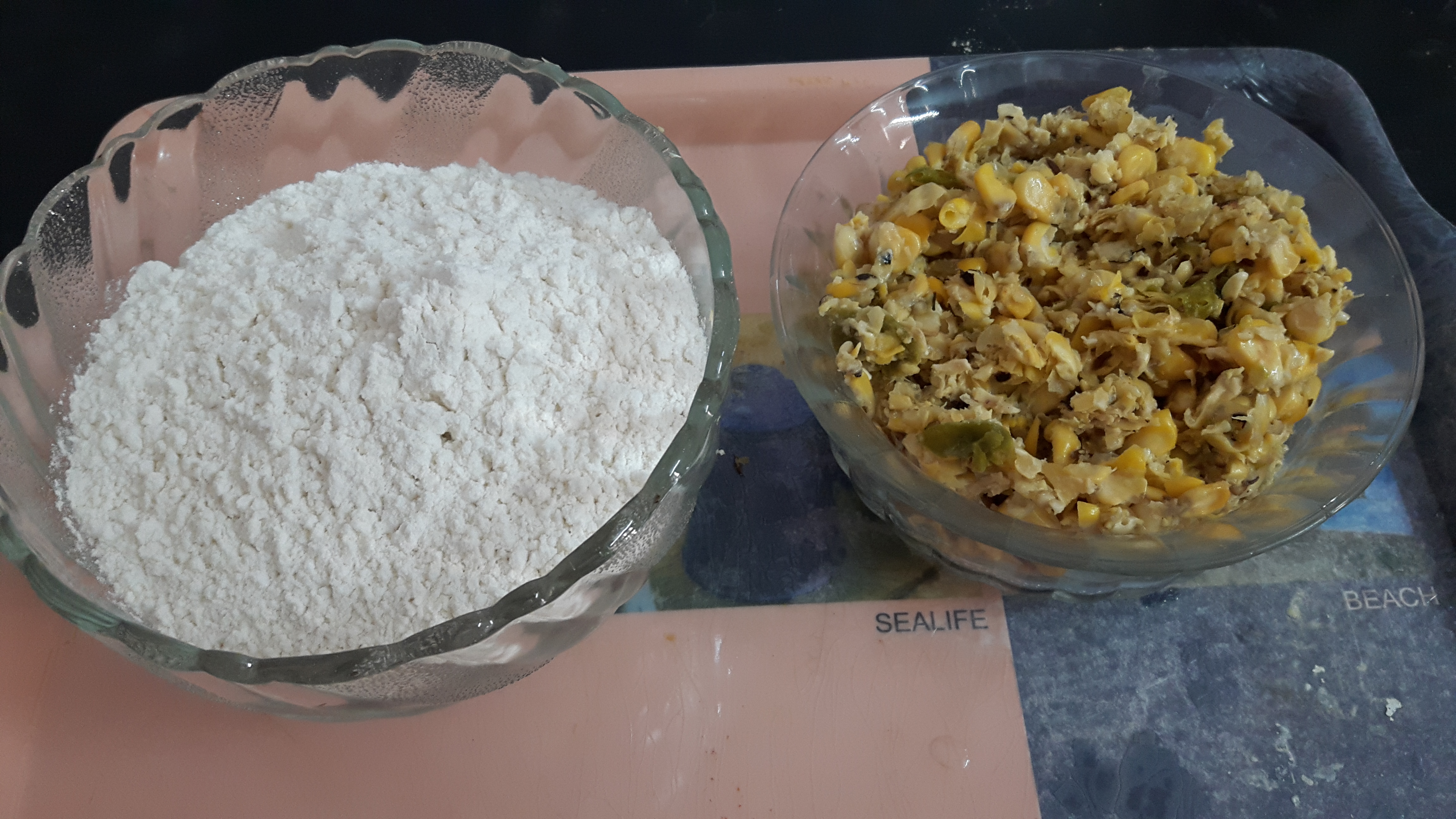 maida and stuffing