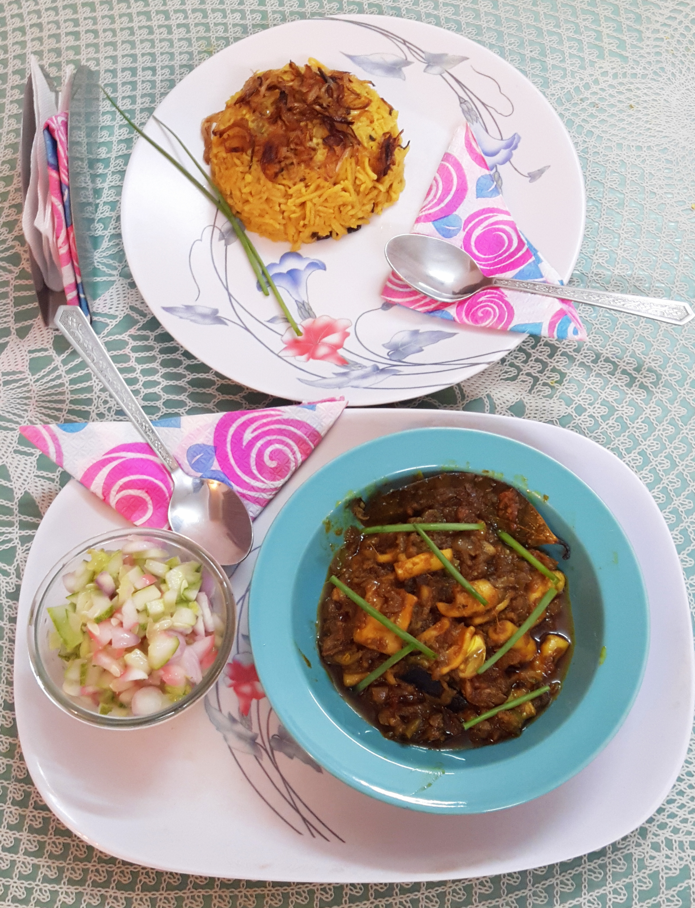 Squid (kanava fish) masala