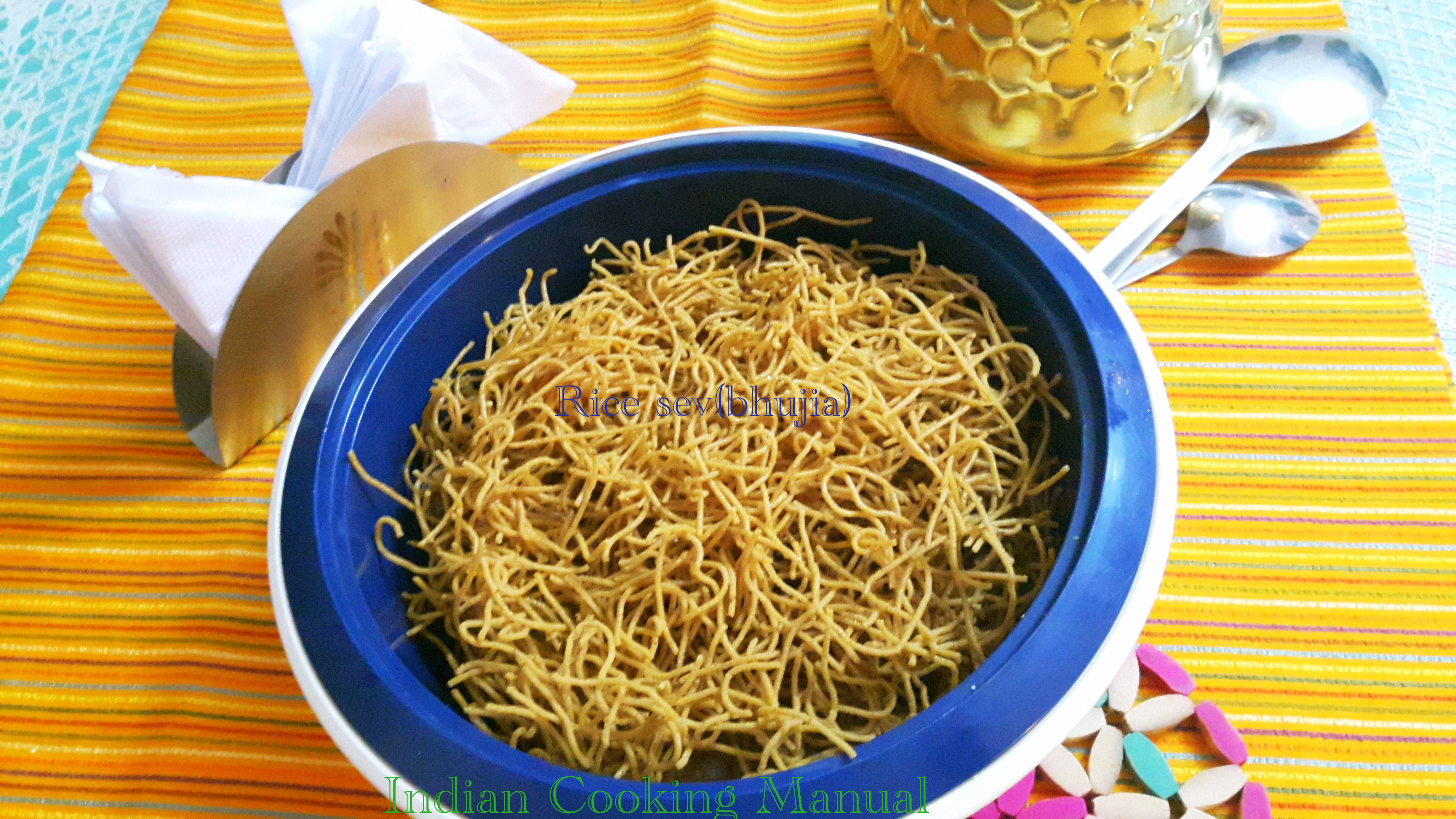 Rice sev /bhujia (south Indian)