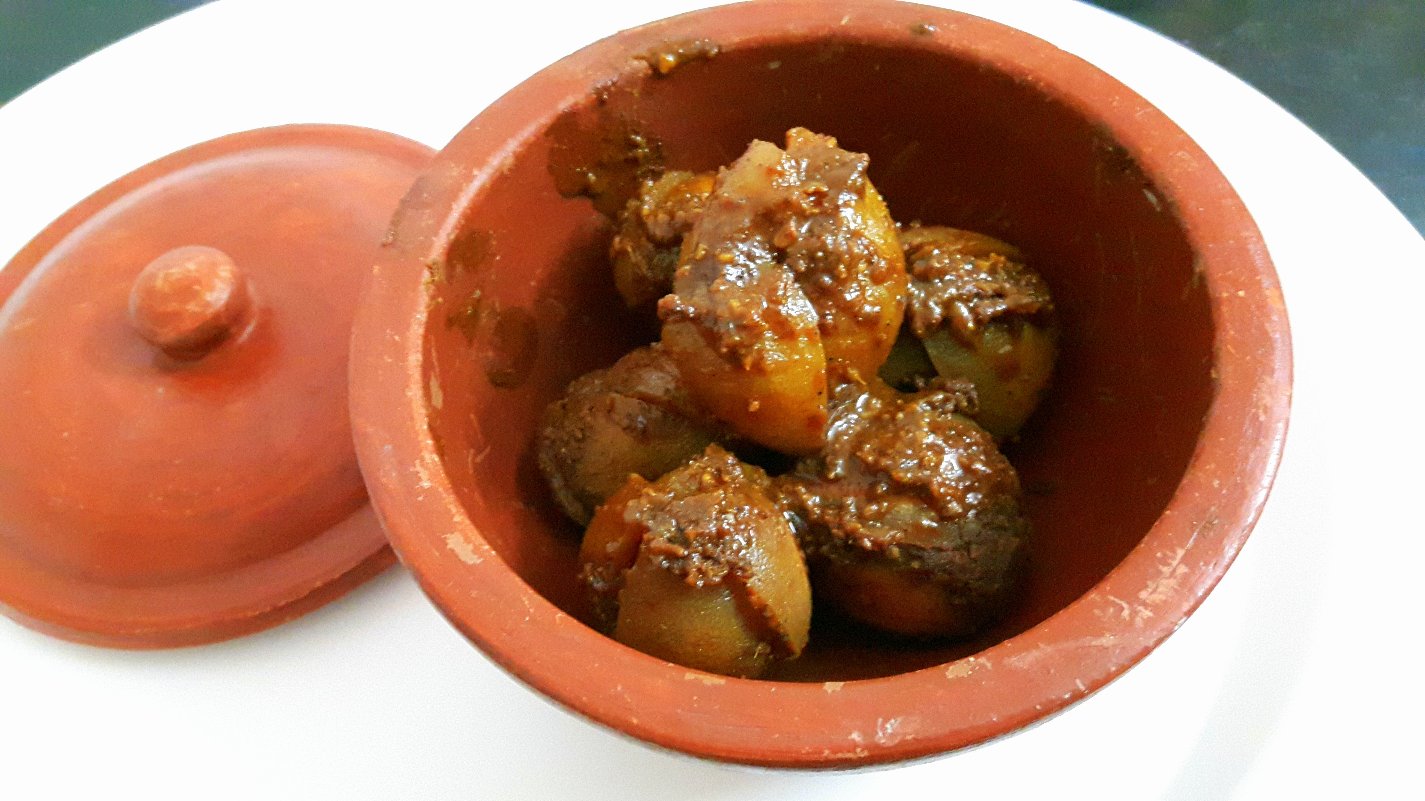 Nimboo ka (khatta- Meetha) bharwan aachar / Stuffed (sweet and sour) lemon pickle.