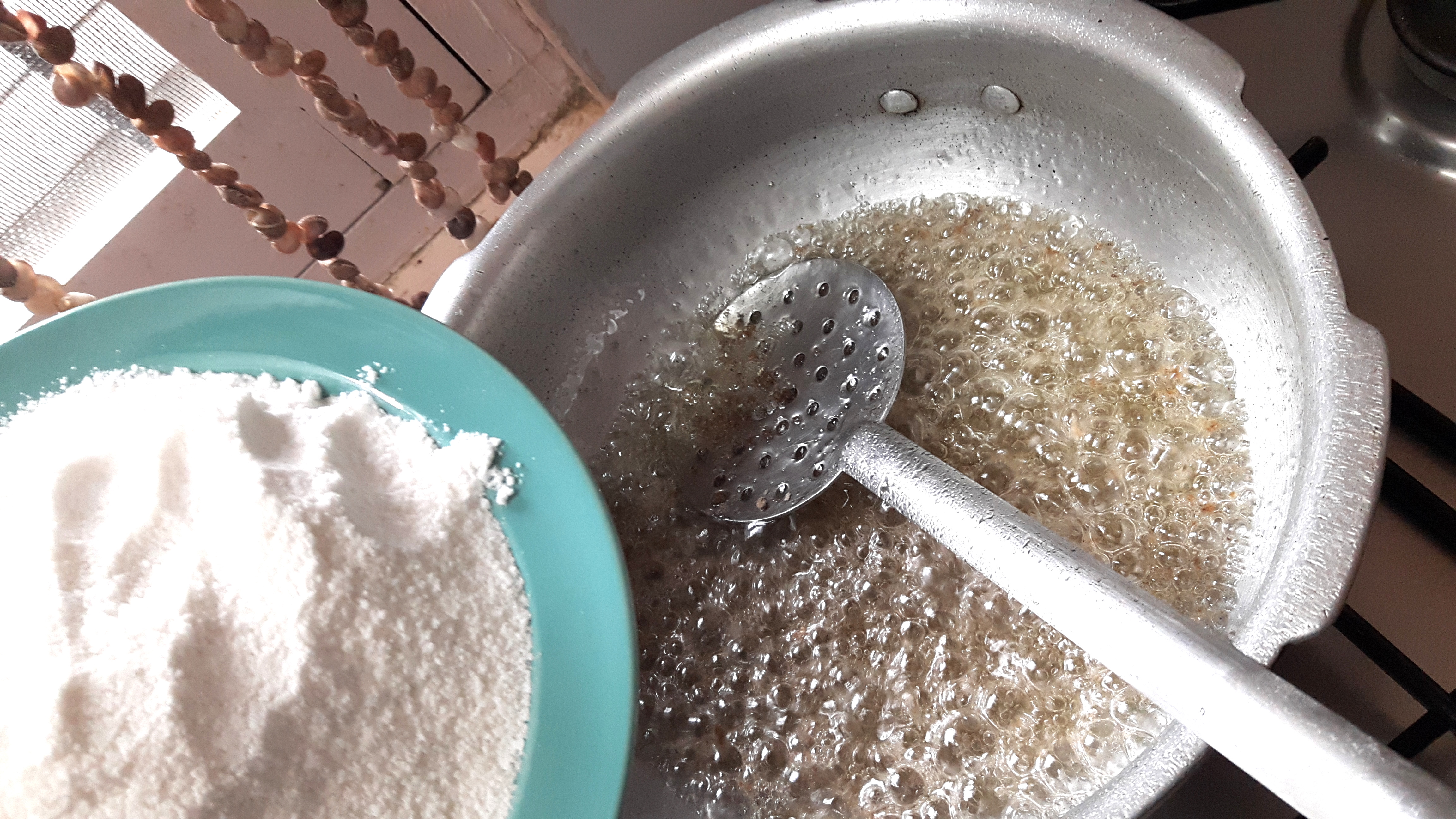 add rice powder
