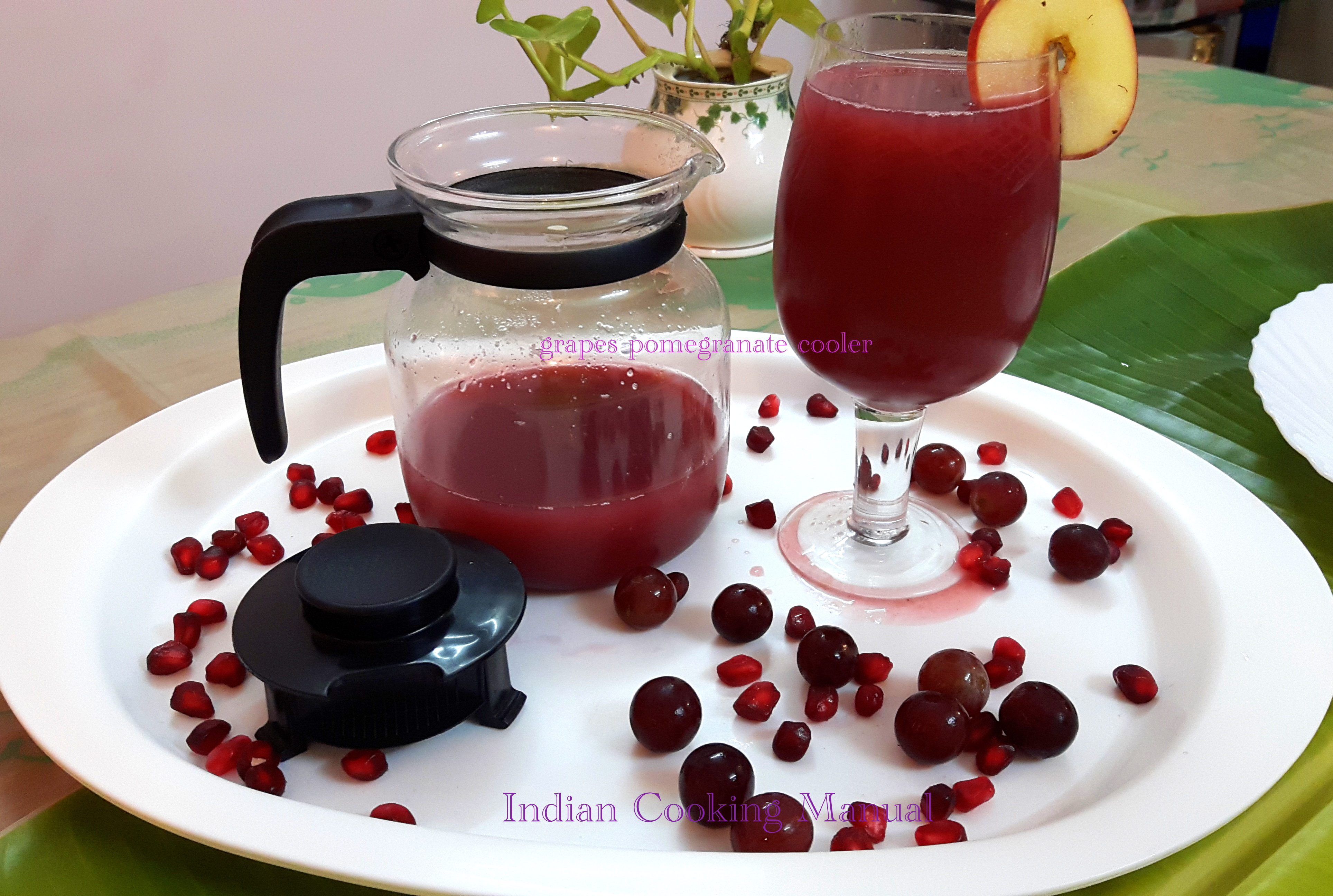 Grapes Pomegranate Cooler