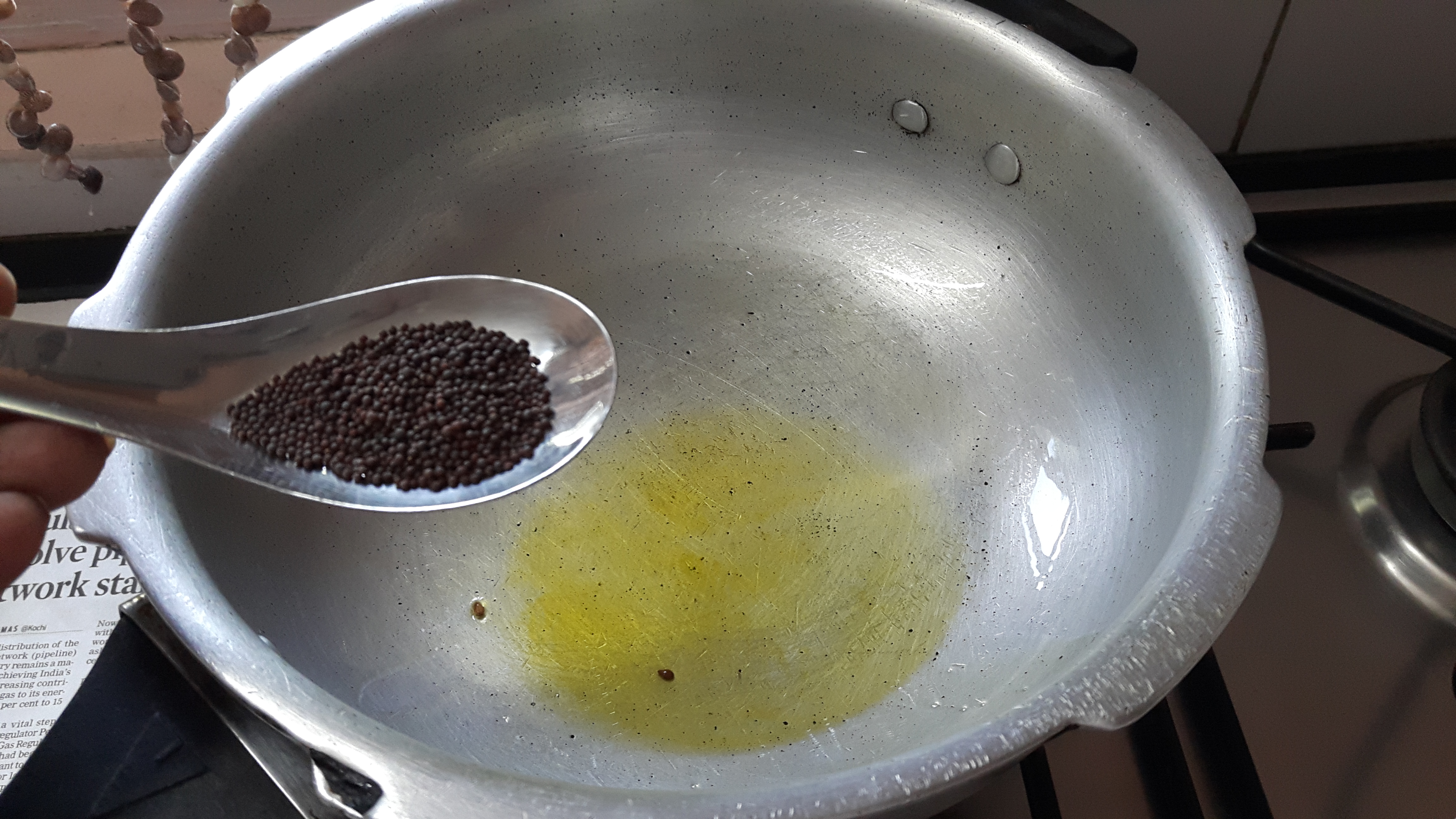 add mustard