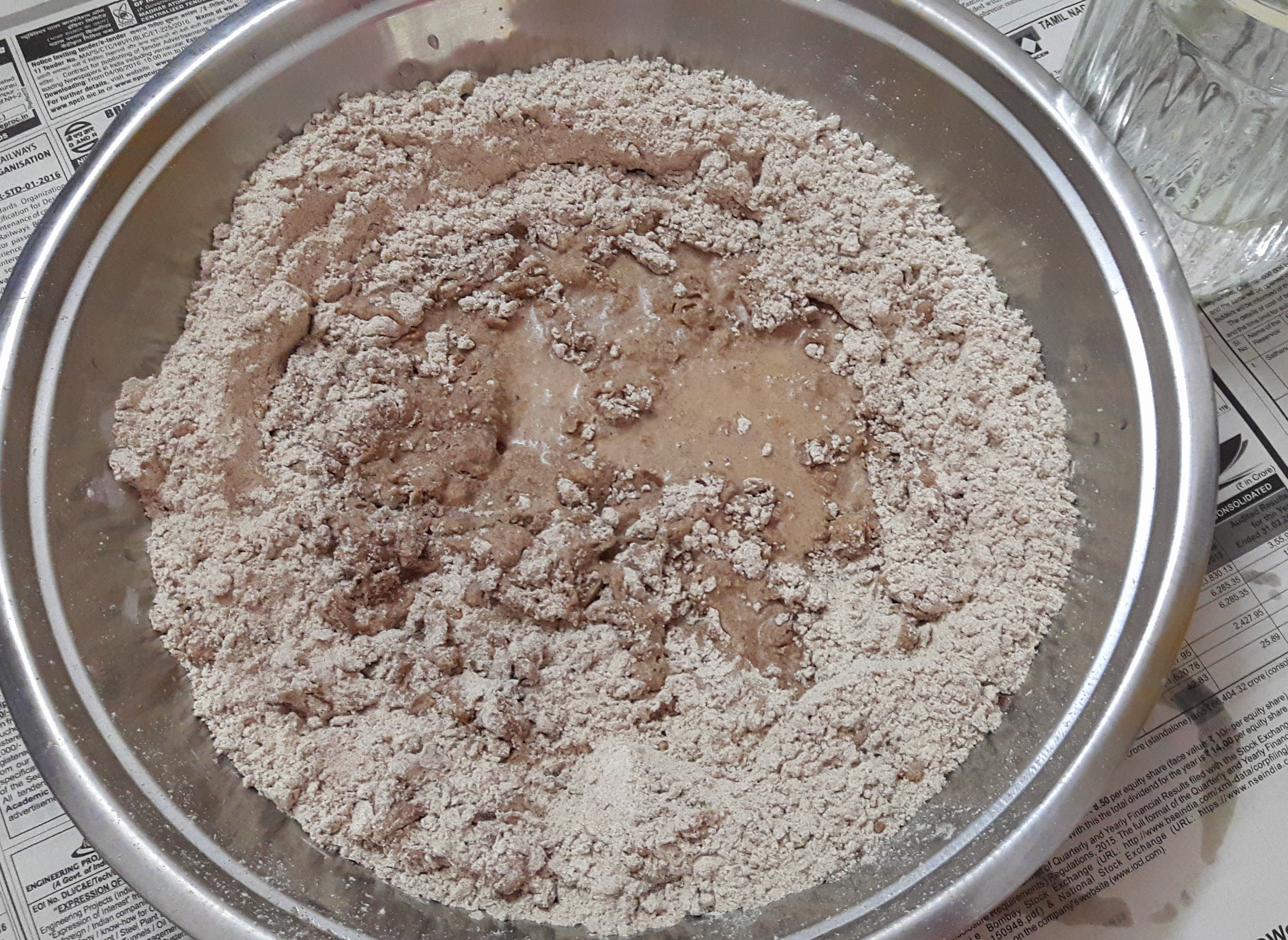 Knead the mixture