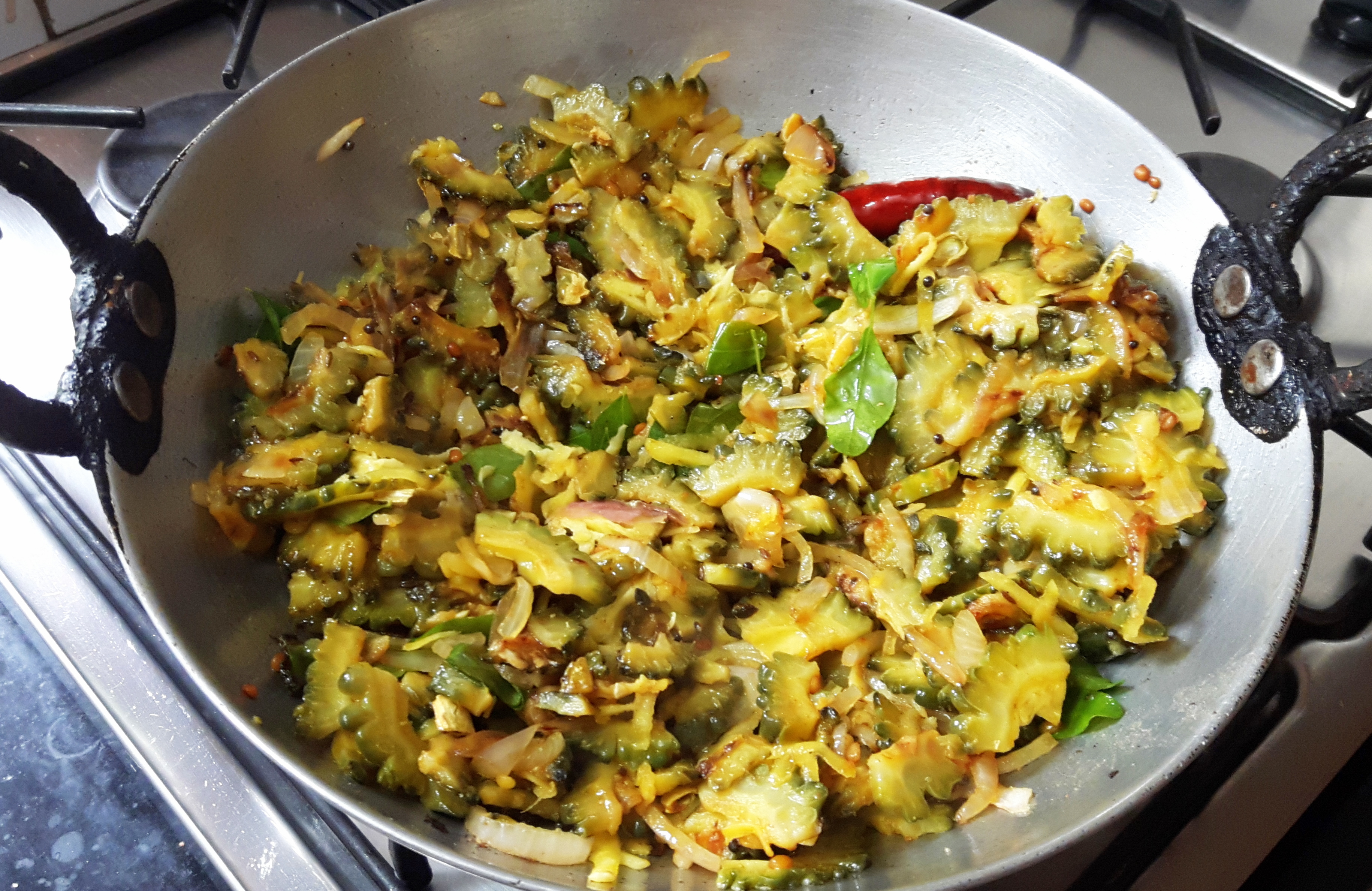 fry till vegetables are done