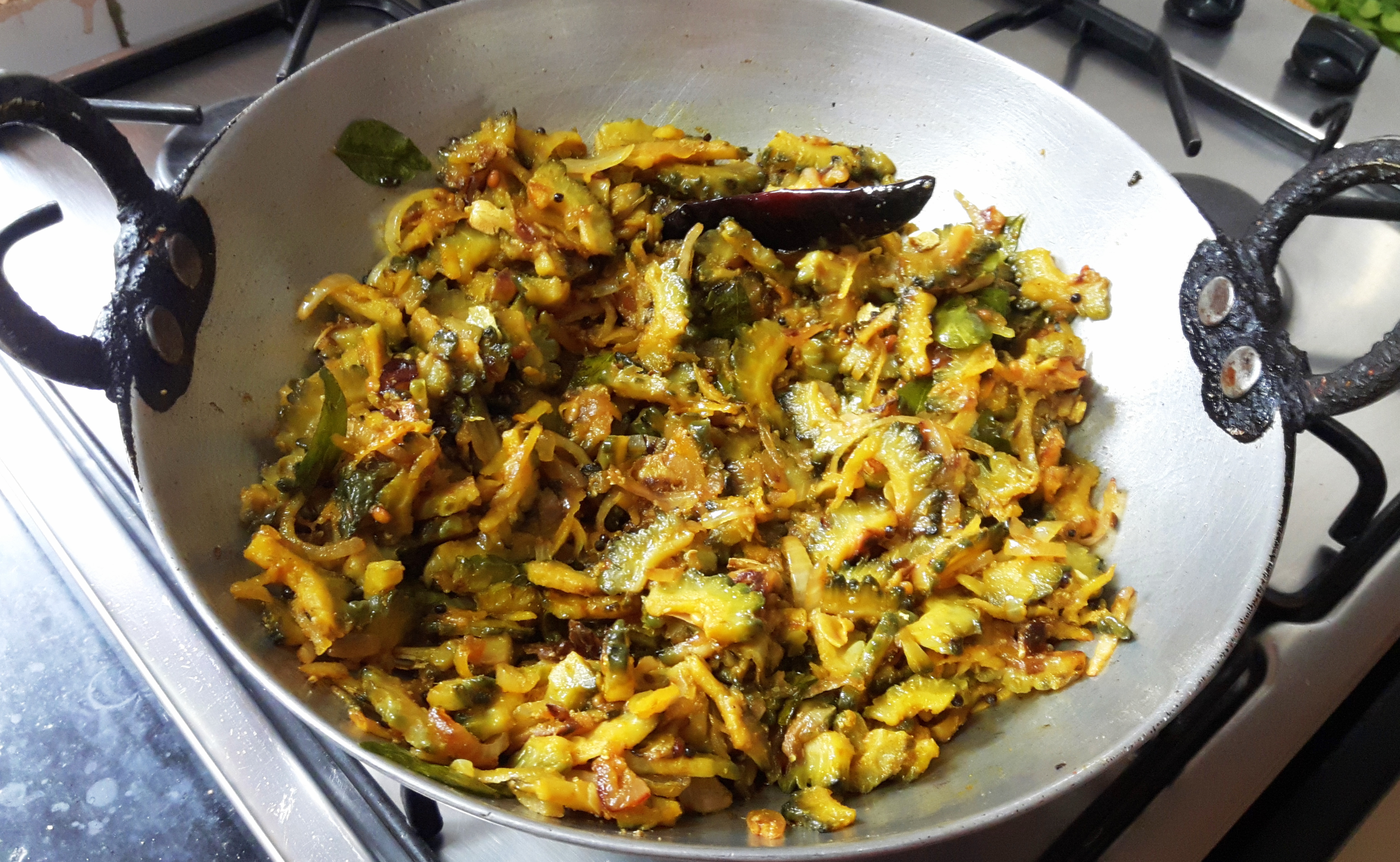 fry till vegetables are done