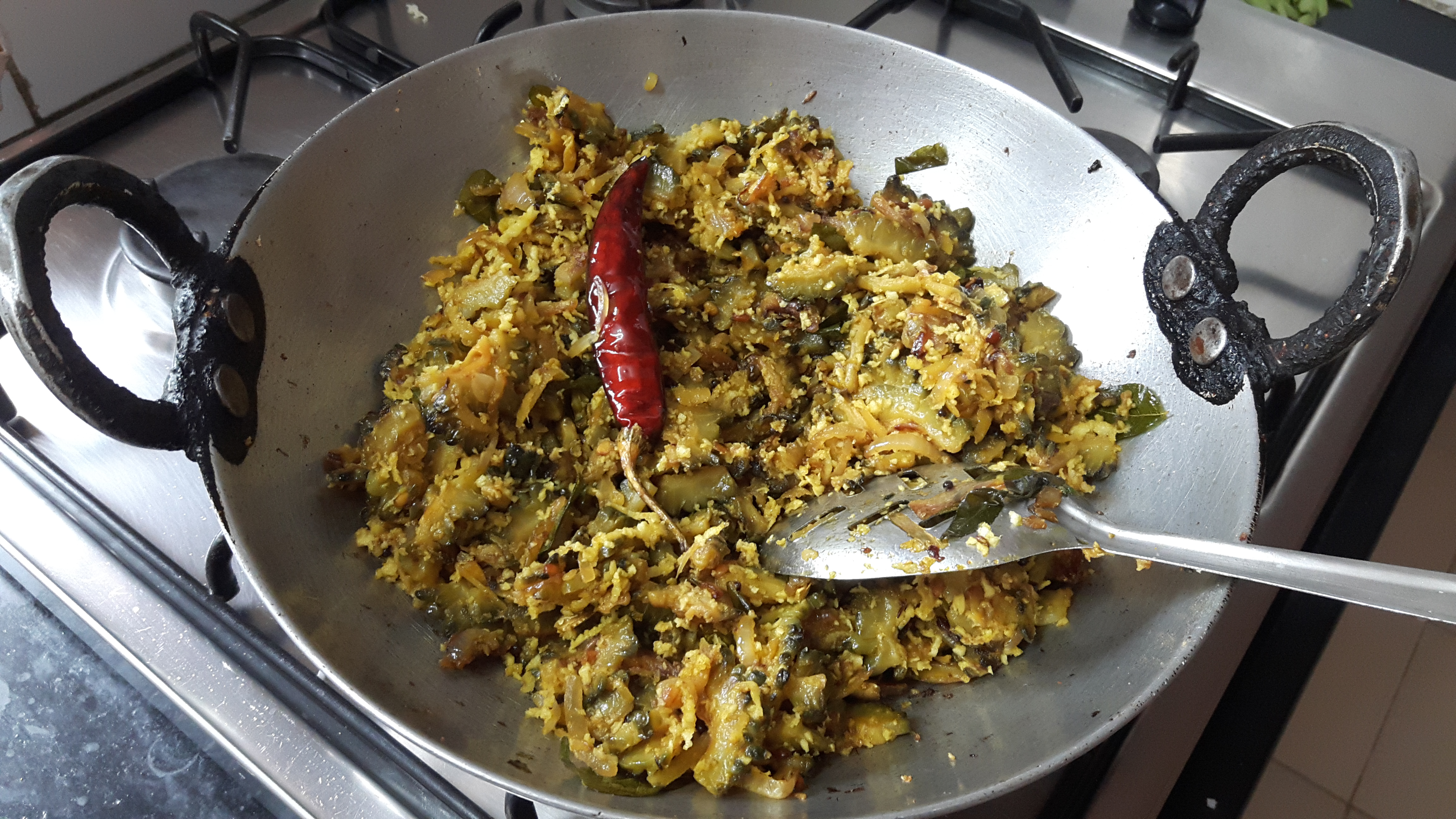 Bitter gourd (south Indian style)