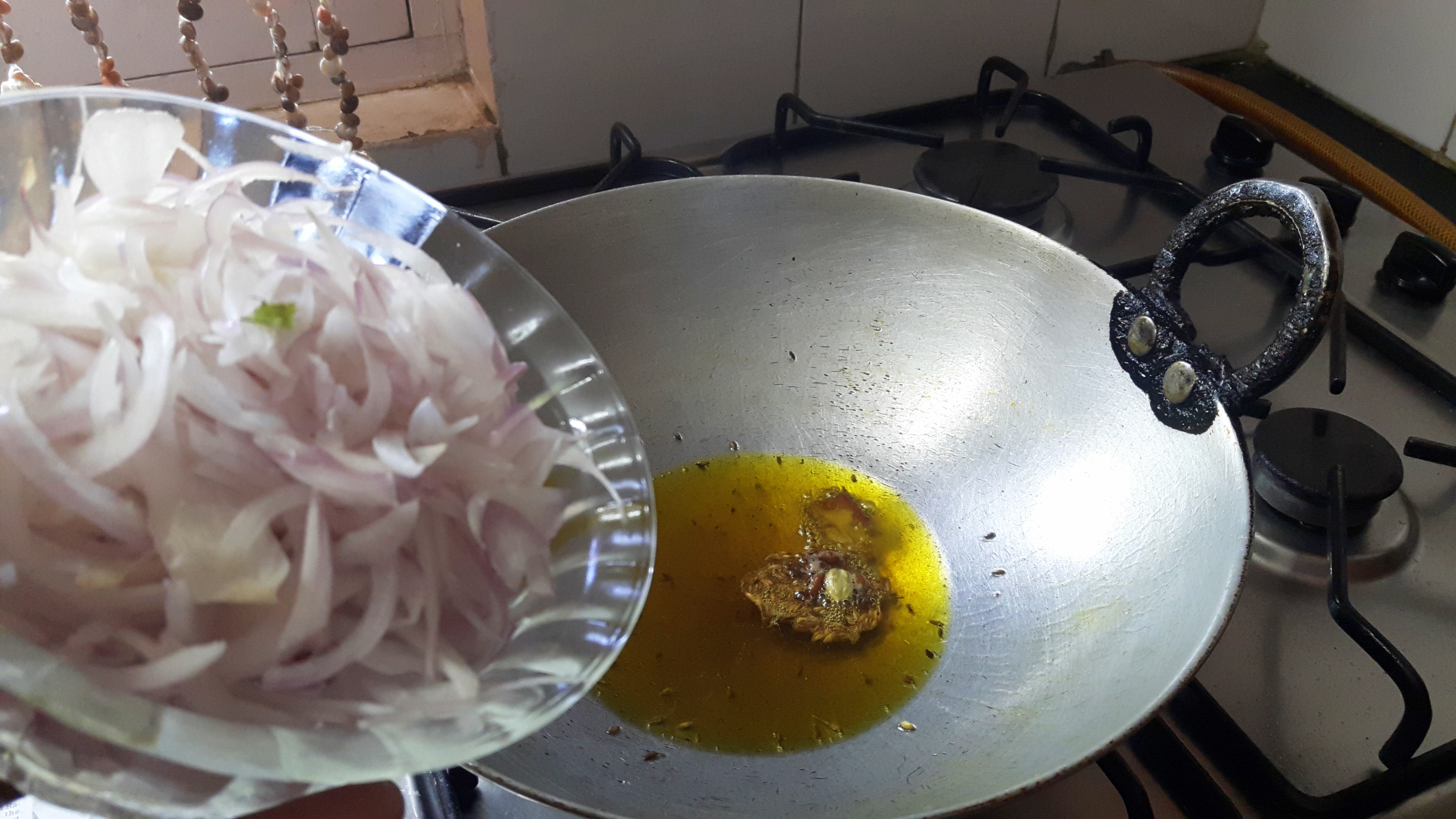 add chopped onion