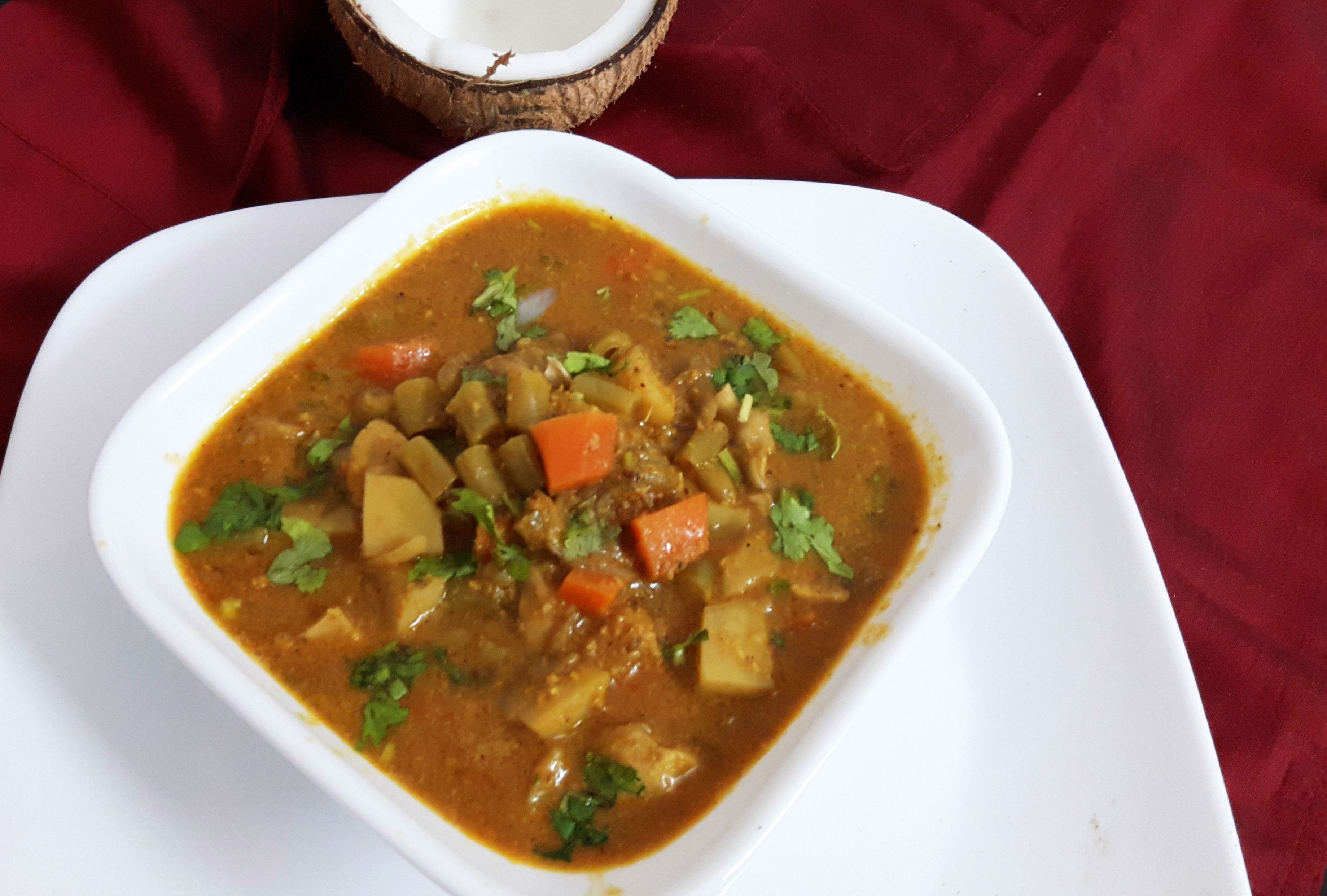 Mix vegetable korma