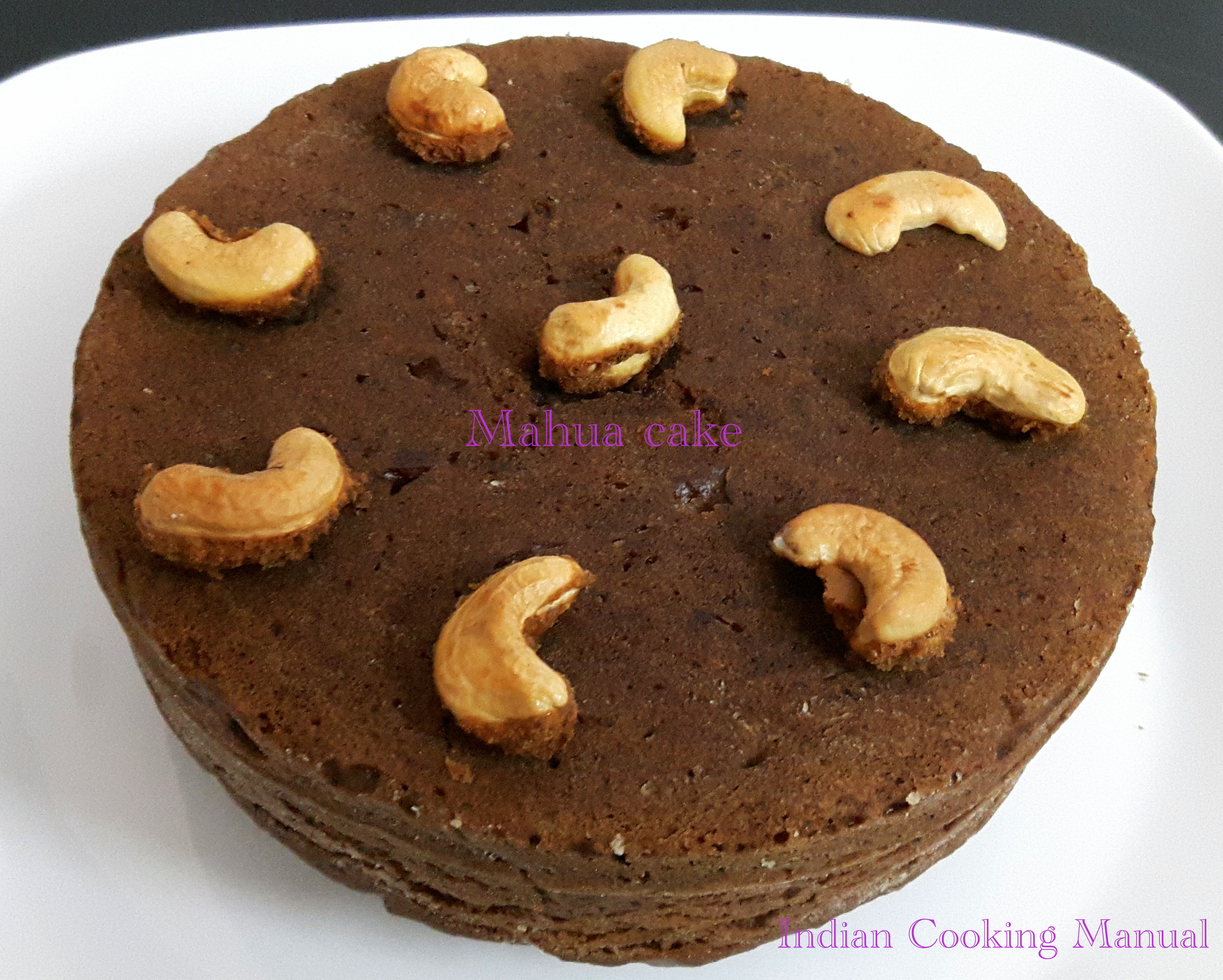 Mahua flower cake (Madhuca longfolia)