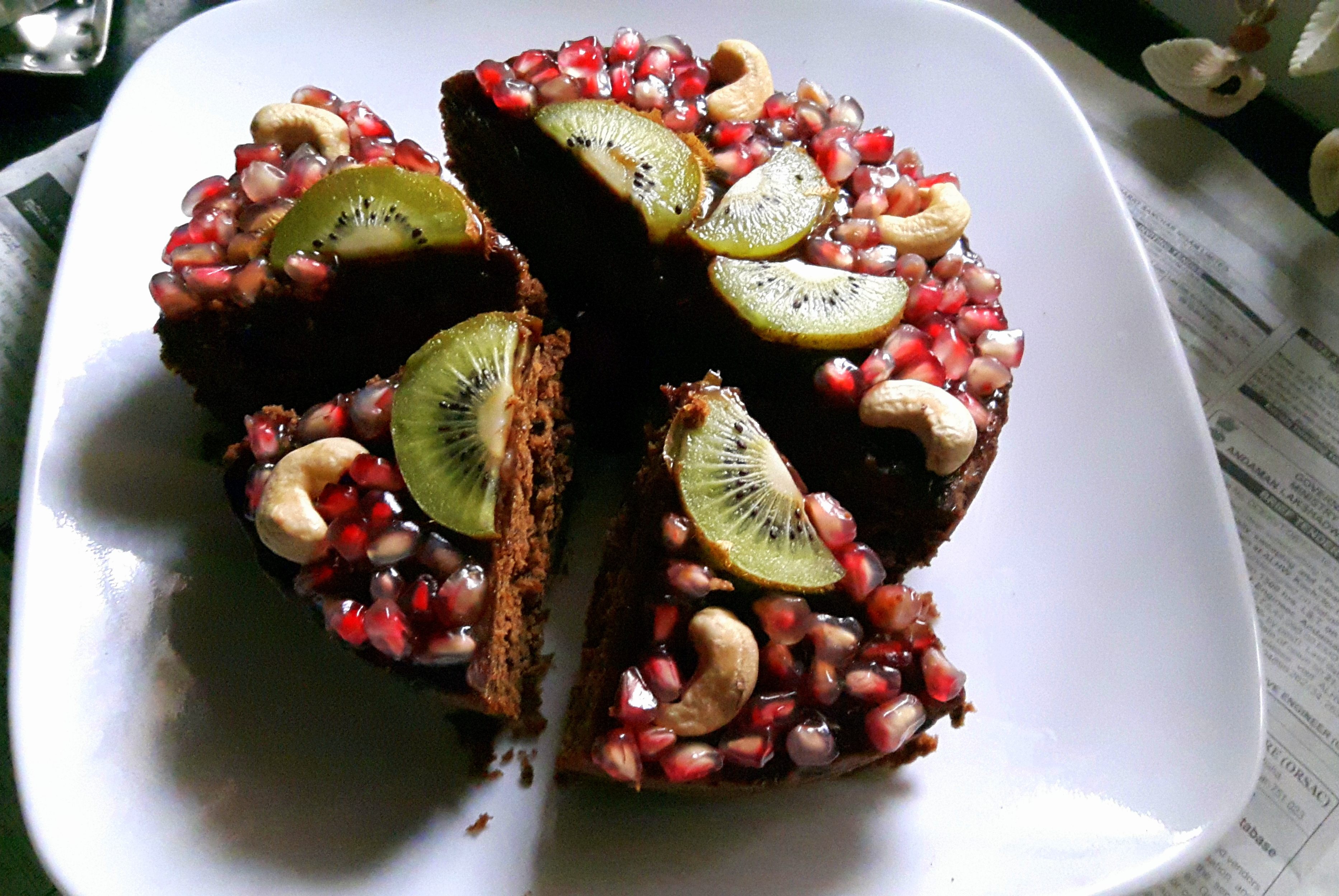 Mahua flower cake (Madhuca longifolia)