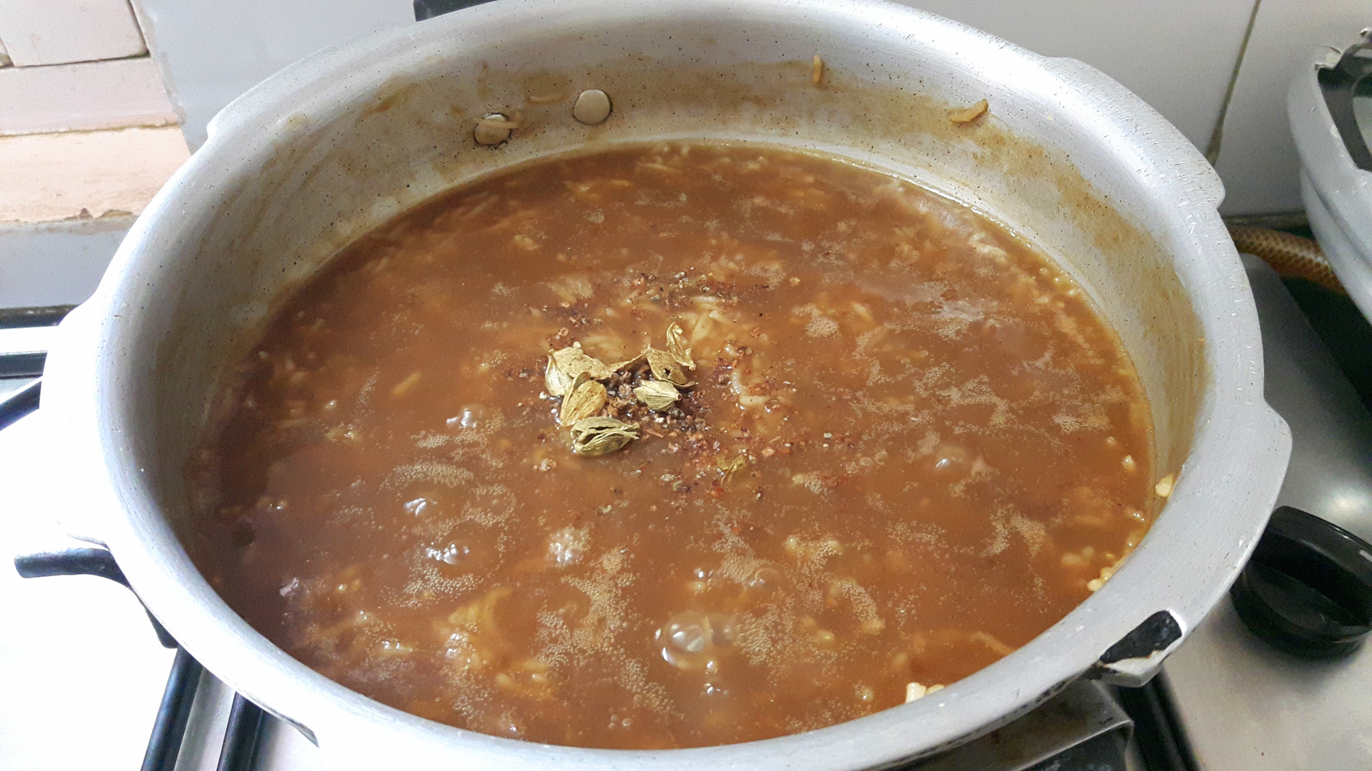cooking continue for another 8-10 minutes on low flame