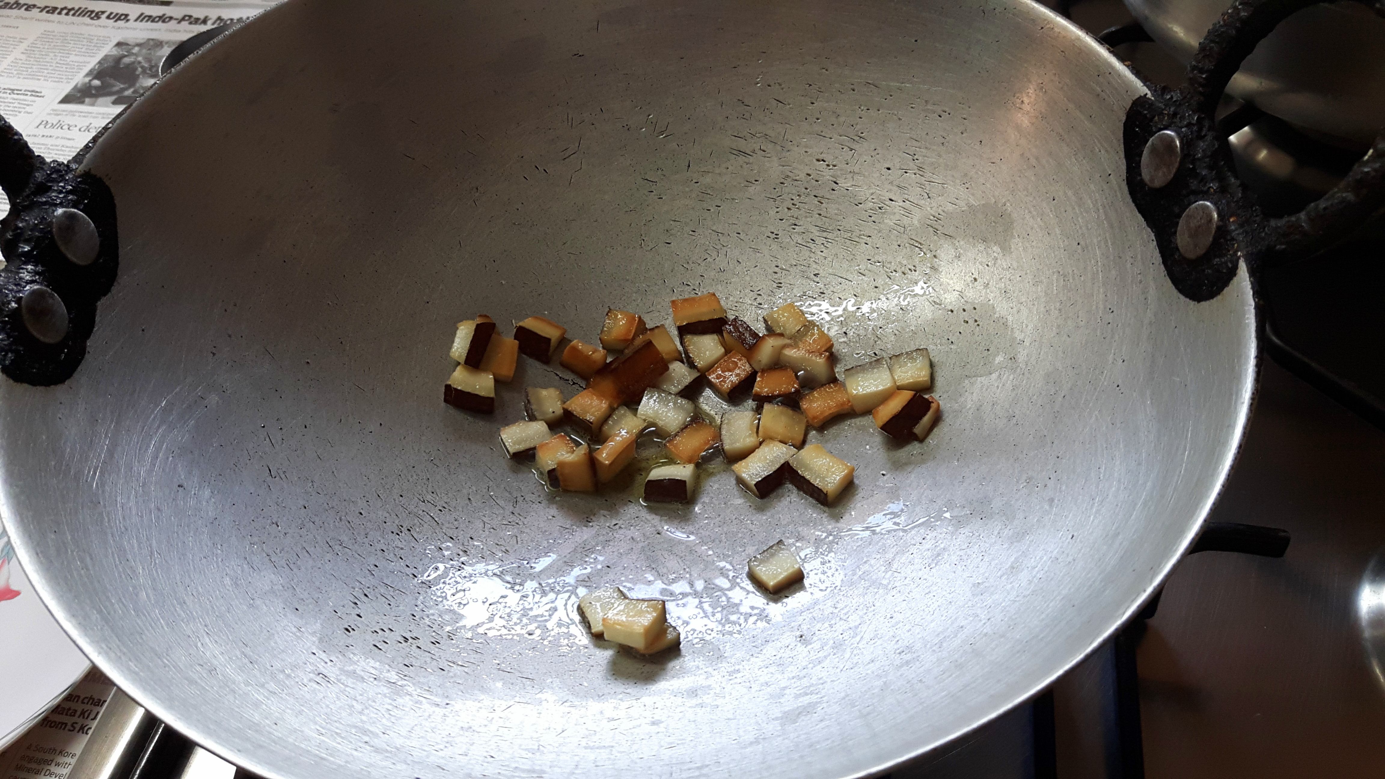 fry for a minute