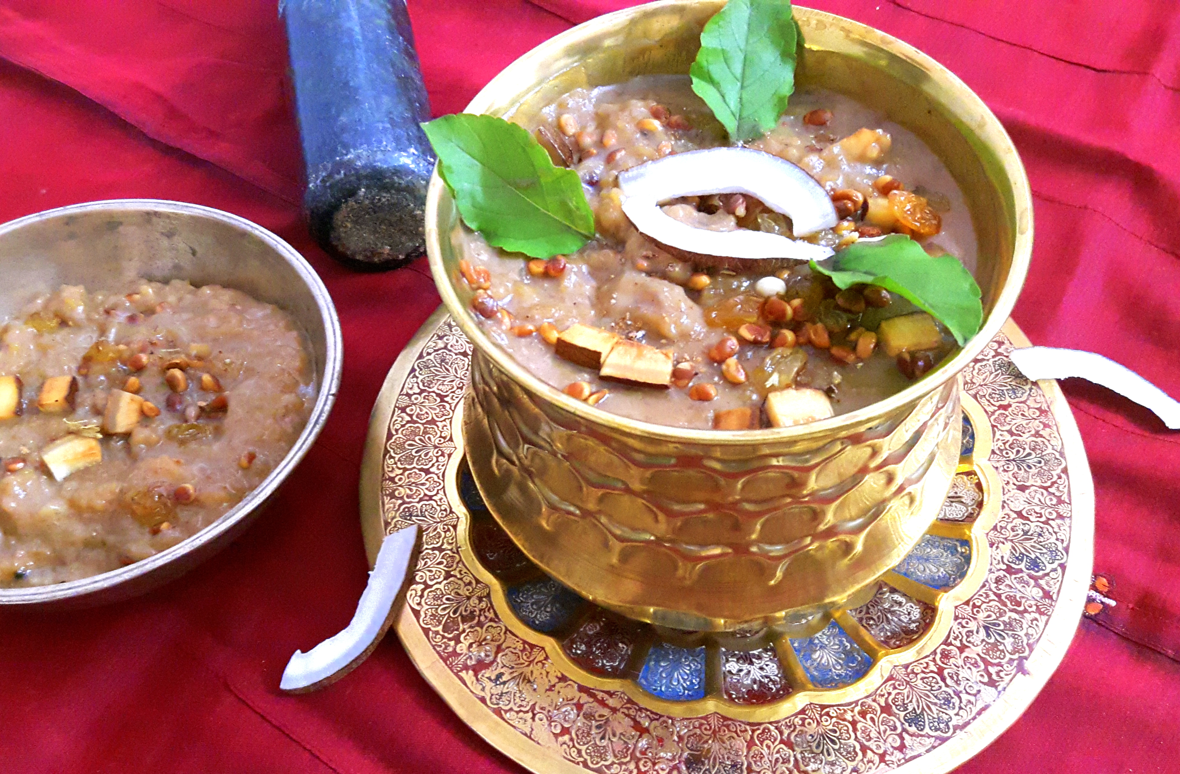 Bakheer (Gud/Jaggery kheer)
